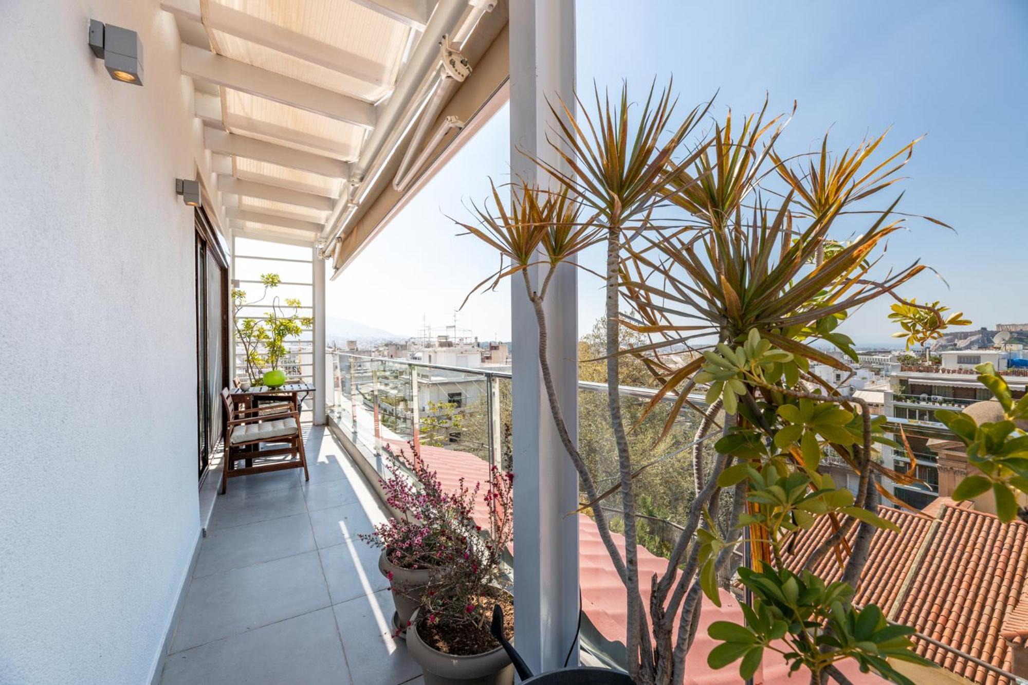 Top Kolonaki Studio+Terrace Stunning Acropolis Views Athen Eksteriør billede
