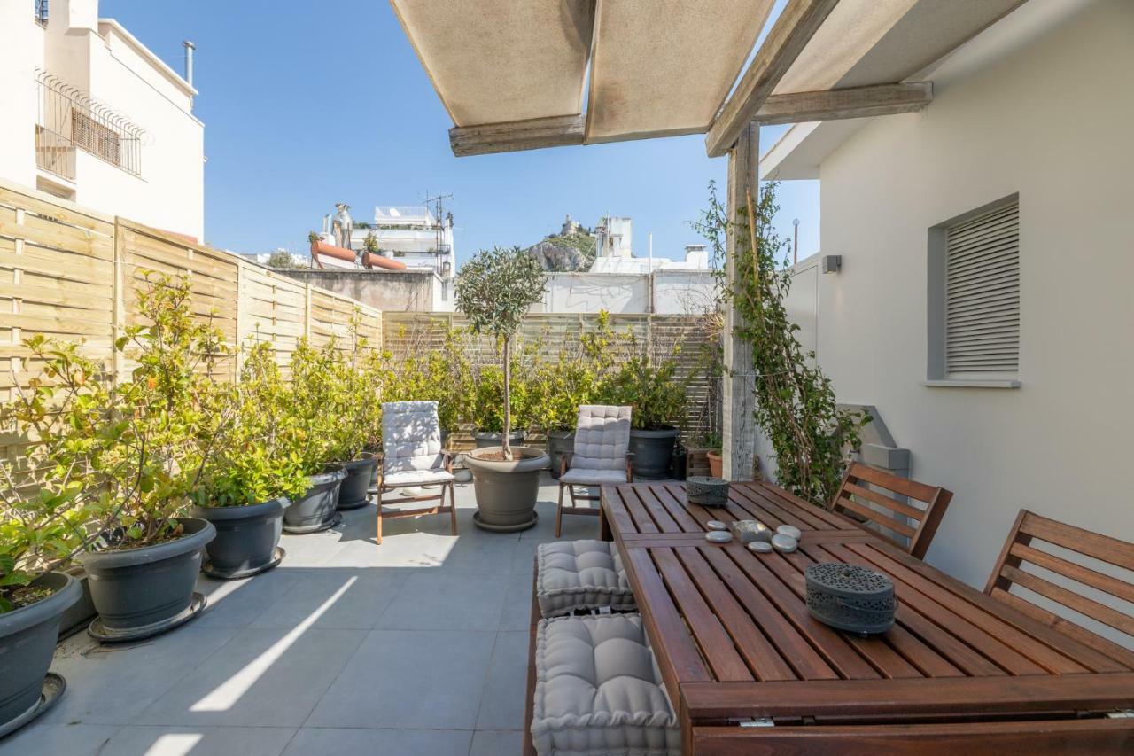 Top Kolonaki Studio+Terrace Stunning Acropolis Views Athen Eksteriør billede
