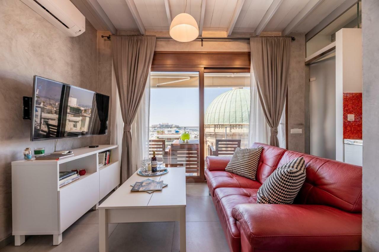 Top Kolonaki Studio+Terrace Stunning Acropolis Views Athen Eksteriør billede